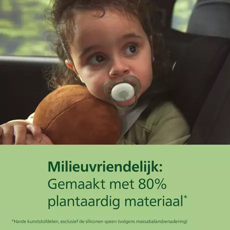 Philips Avent Fopspeen Ultra Soft Nighttime 18M+ SCF094/05 2 stuks