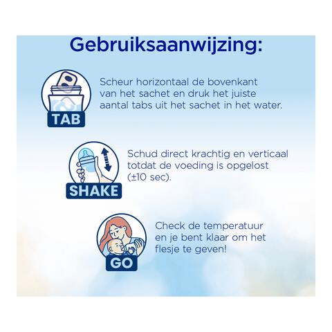 Nutrilon 1 Opvolgmelk 0-6M Tabs