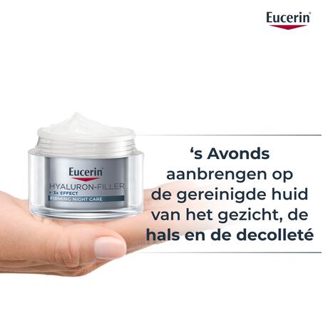 Eucerin Hyaluron-Filler + 3x EFFECT Nachtcrème 50 ML