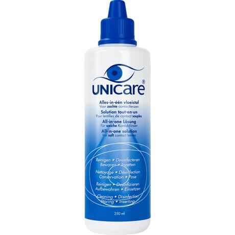 Unicare Alles-in-1 Vloeistof voor Zachte Contactlenzen