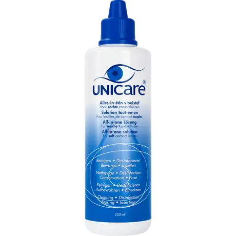 Unicare Alles-in-1 Vloeistof voor Zachte Contactlenzen