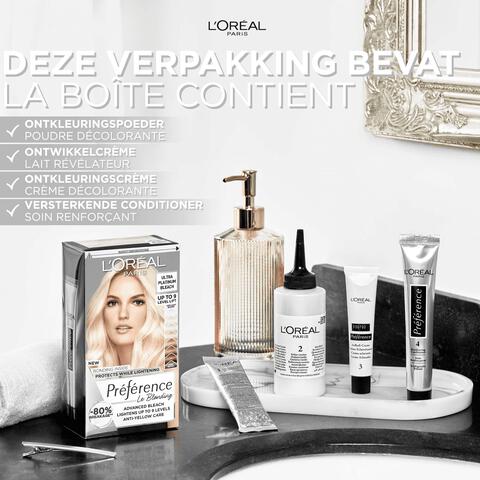 L'Oréal Paris Préférence Le Blonding Ultra Platinum Ontkleuring