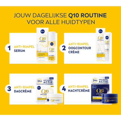 NIVEA Q10 Power Anti-Rimpel Nachtcrème 50 ML