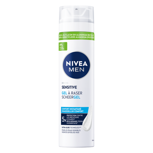 NIVEA MEN Sensitive Scheergel 200 ML