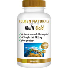 Golden Naturals Multi Gold Voordeelpot Tabletten 180 stuks