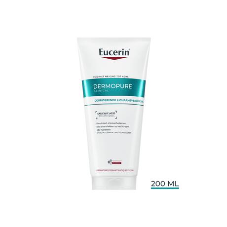 Eucerin DERMOPURE CLINICAL Corrigerende Lichaamscrème Gevoelige Huid 200 ML