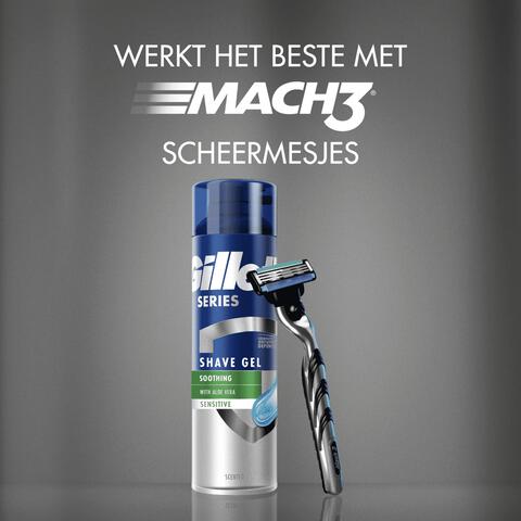 Gillette Series Verzachtende Scheergel 200 ML
