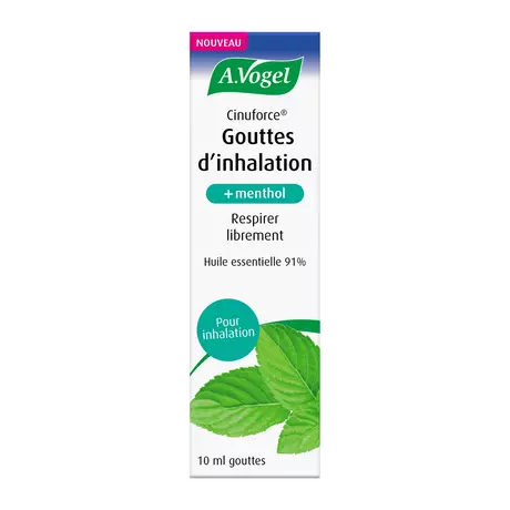 A.Vogel Cinuforce Inhalatiedruppels + Menthol 10 ML