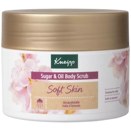 Kneipp Soft Skin Sugar & Oil Bodyscrub 220 gram