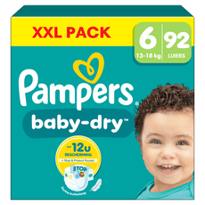 Pampers Baby Dry XXL Pack Luiers Maat 6 13-18 KG 92 stuks