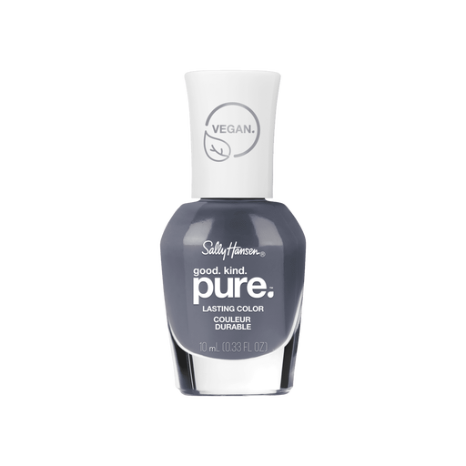 Sally Hansen Good.Kind.Pure Nagellak Grijs 395 Nightfall