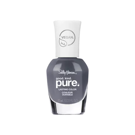 Sally Hansen Good.Kind.Pure Nagellak Grijs 395 Nightfall