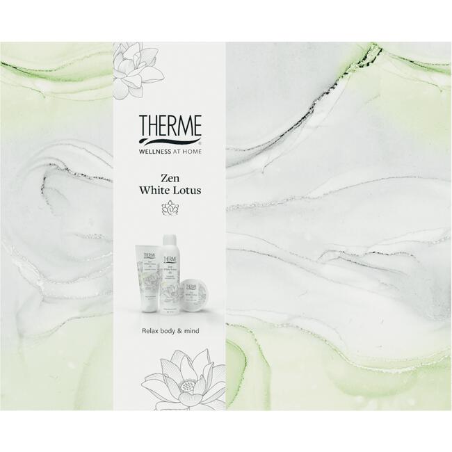 Therme Zen White Lotus Wellness Treatment Gift Set