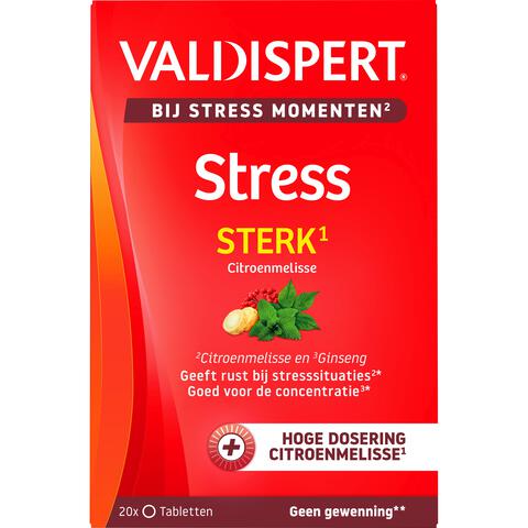 Valdispert Stress Moments Sterk Tabletten 20 stuks