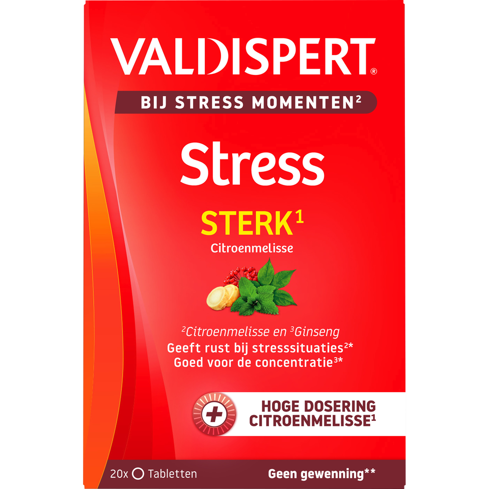 Valdispert Stress Moments Sterk Tabletten 20 — 20 stuks