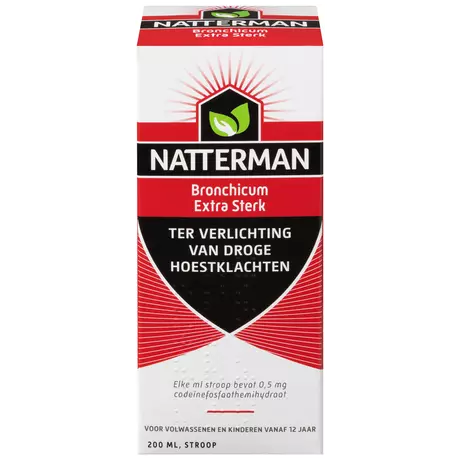 Natterman Bronchicum Extra Sterk Stroop 200 ML