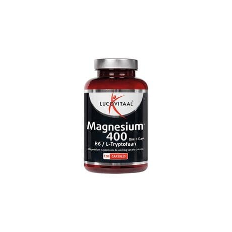 Lucovitaal Magnesium 400 Vitamine B6 & L-Tryptofaan Capsules