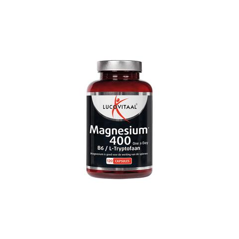 Lucovitaal Magnesium 400 Vitamine B6 & L-Tryptofaan Capsules