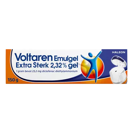 Voltaren Emulgel Extra Sterk 2,32% Diclofenac Spier Gewrichtspijn 150 gram