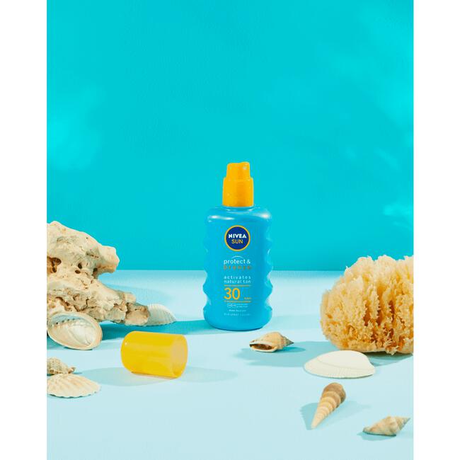 NIVEA SUN Zonnebrand Protect & Bronze Zonnespray SPF 30 200 ML