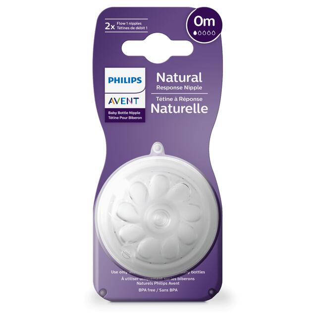 Philips Avent Natuurlijke Zuigreflex Flesspeen 2 stuks 0m SCY961/02