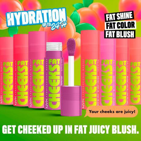 NYX Fat Cheeks Blush Bouncin Berry