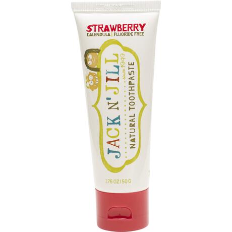 JACK N'JILL Natural Aardbeien Tandpasta 50 gram