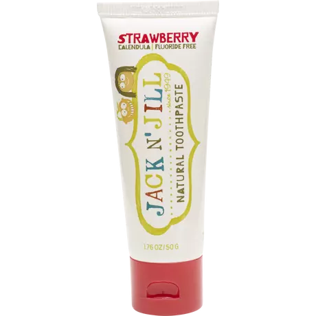 JACK N'JILL Natural Aardbeien Tandpasta 50 gram
