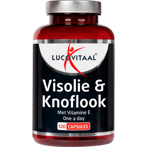 Lucovitaal Visolie & Knoflook Capsules 120 stuks