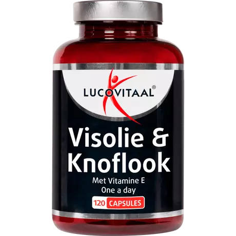 Lucovitaal Visolie & Knoflook Capsules&nbsp;120 stuks
