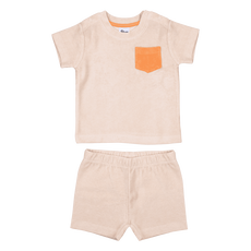 Etos Badstof Set Crème Maat 74/80 