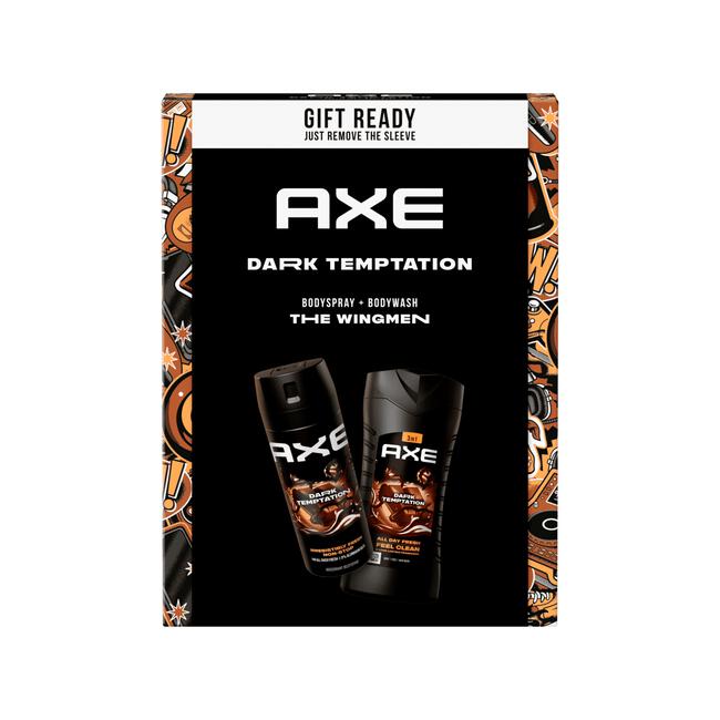 AXE Dark Temptation Toilettas Geschenkset 250ml + 150ml