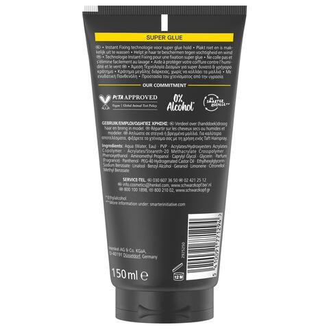 Taft Styling Gel Super Glue Gel 150 ML