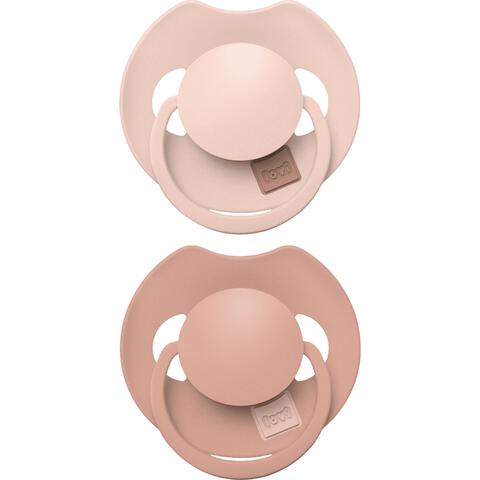 Difrax LOVI Prime Fopspeen 6-18 Maanden Nude/Blush BPA-vrij