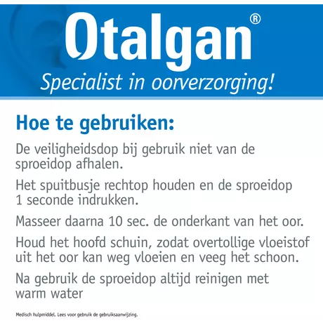 Otalgan Oorspray 50 ML