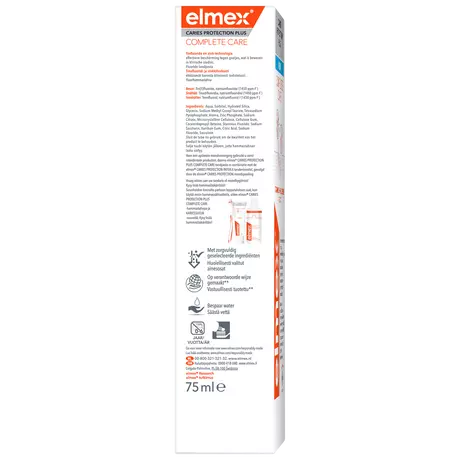 Elmex® Anti-Cariës Plus Complete Care Tandpasta 75 ML