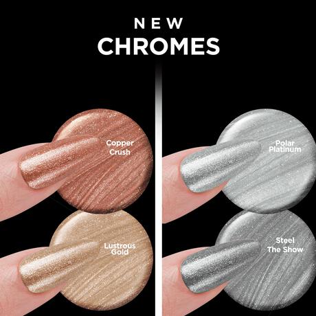 Sally Hansen Insta-Dri Chrome Nagellak - Zilver - 126 Steel the Show