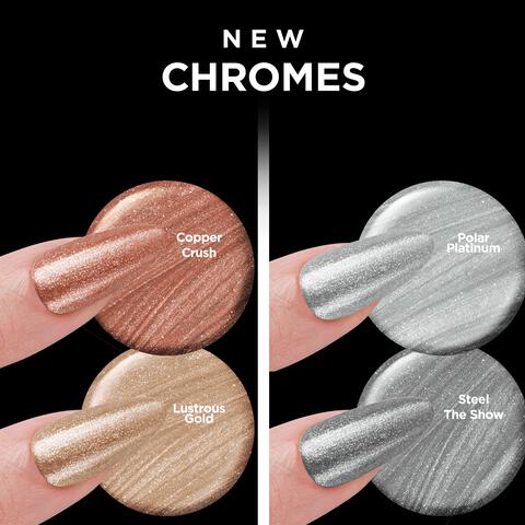 Sally Hansen Insta-Dri Chrome Nagellak - Zilver - 126 Steel the Show