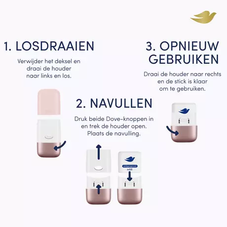 Dove Red Fruit Deodorant Refillable Starter Kit 35 ML