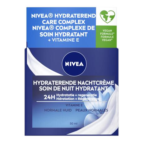 NIVEA Essentials 24u Hydraterende Nachtcrème Normale Huid 50 ML