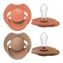 Difrax LOVI Prime fopspeen 6-18 M Granola/Orange