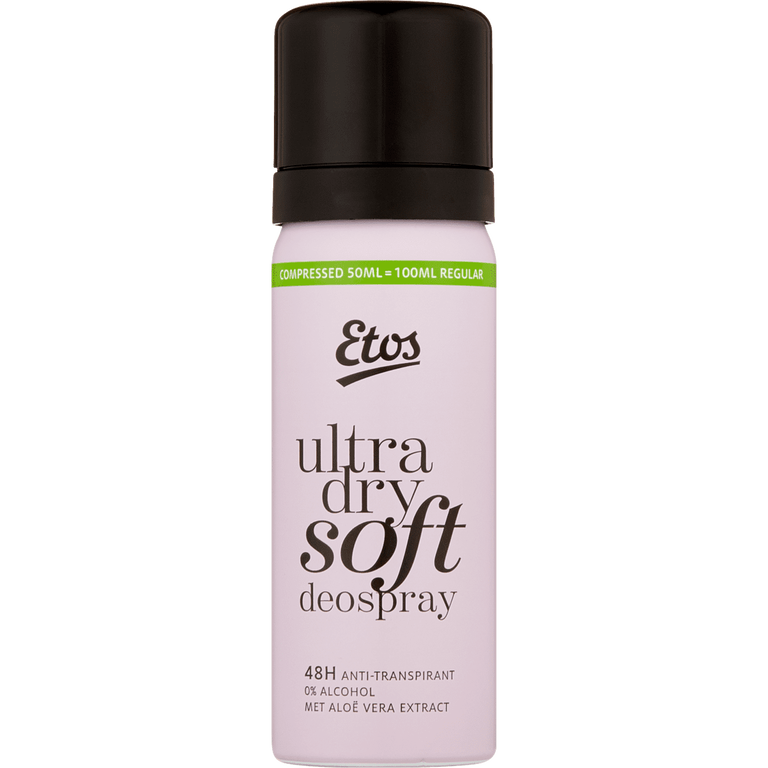 Etos Women Ultra Dry Soft Deodorantspray 50 ML Etos