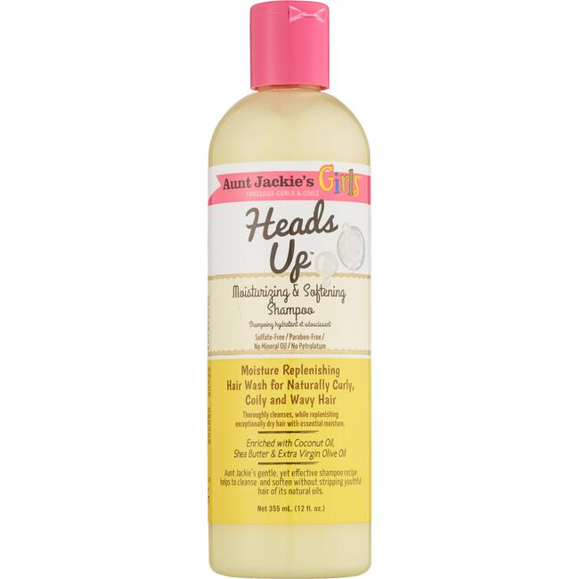 Aunt Jackie's Curls and Coils Girls Head Up Shampoo 355 ML