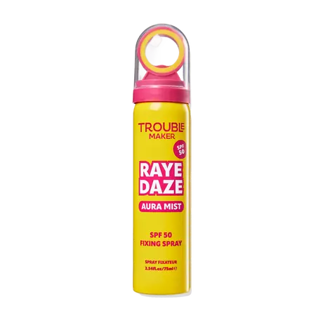 Trouble Maker Raye Daze Spf 50 Aura Mist Fixing Spray 75 Ml