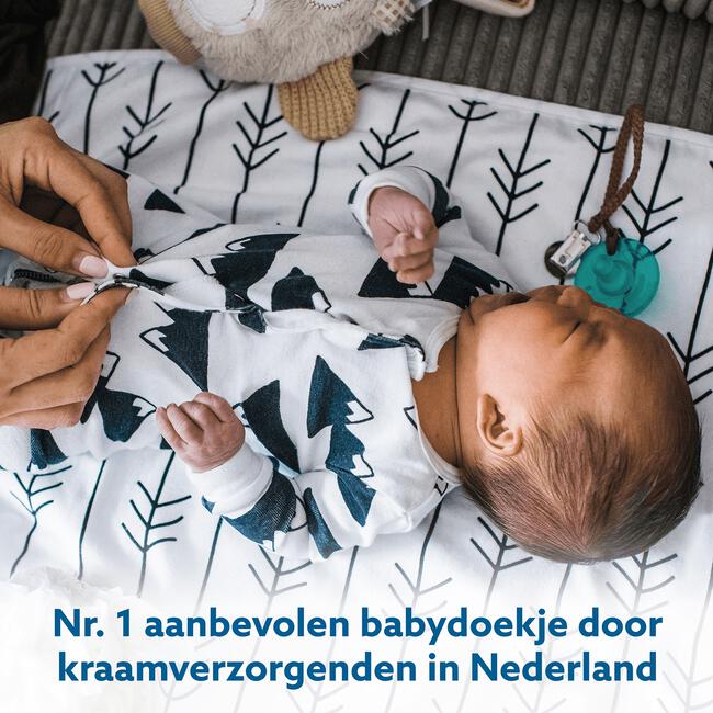 WaterWipes Billendoekjes Plasticvrij Gevoelige huid 60 stuks