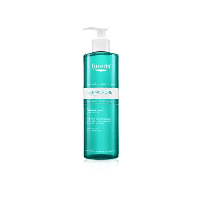Eucerin DERMOPURE CLINICAL Zuiverende Reinigingsgel Gevoelige Huid 400 ML