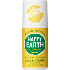 Happy Earth 100% Natuurlijke Jasmine Ho Wood Deodorant Roller 75 ML