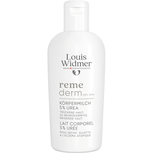 Louis Widmer Remederm Lichaamsmelk 5 % Ureum Zonder Parfum 200ML