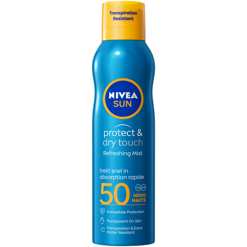 NIVEA SUN Protect & Dry Touch Zonnebrand Vernevelende Spray SPF 50 200 ML