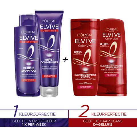 L'Oréal Paris Elvive Colour Protect Purple Conditioner 150 ML